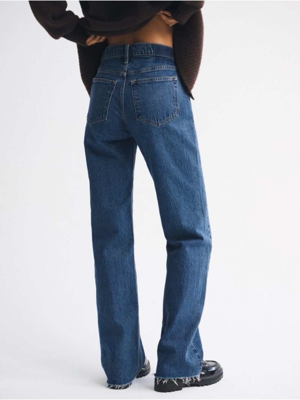 Abercrombie & Fitch High Rise Loose Jeans